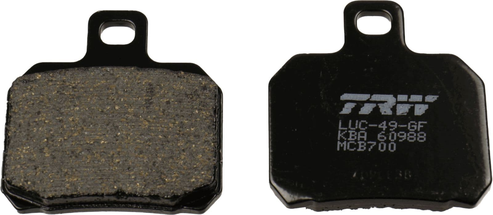 set placute frana,frana disc TRW MCB700