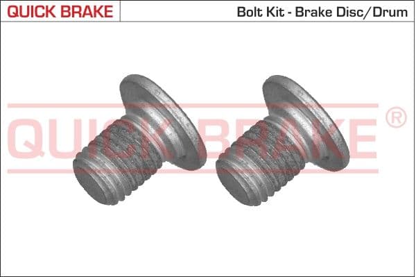 Set surub, disc frana QUICK BRAKE 11661K