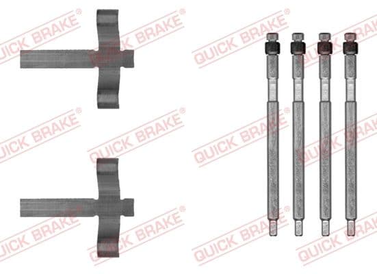 Set accesorii, placute frana QUICK BRAKE 109-0059