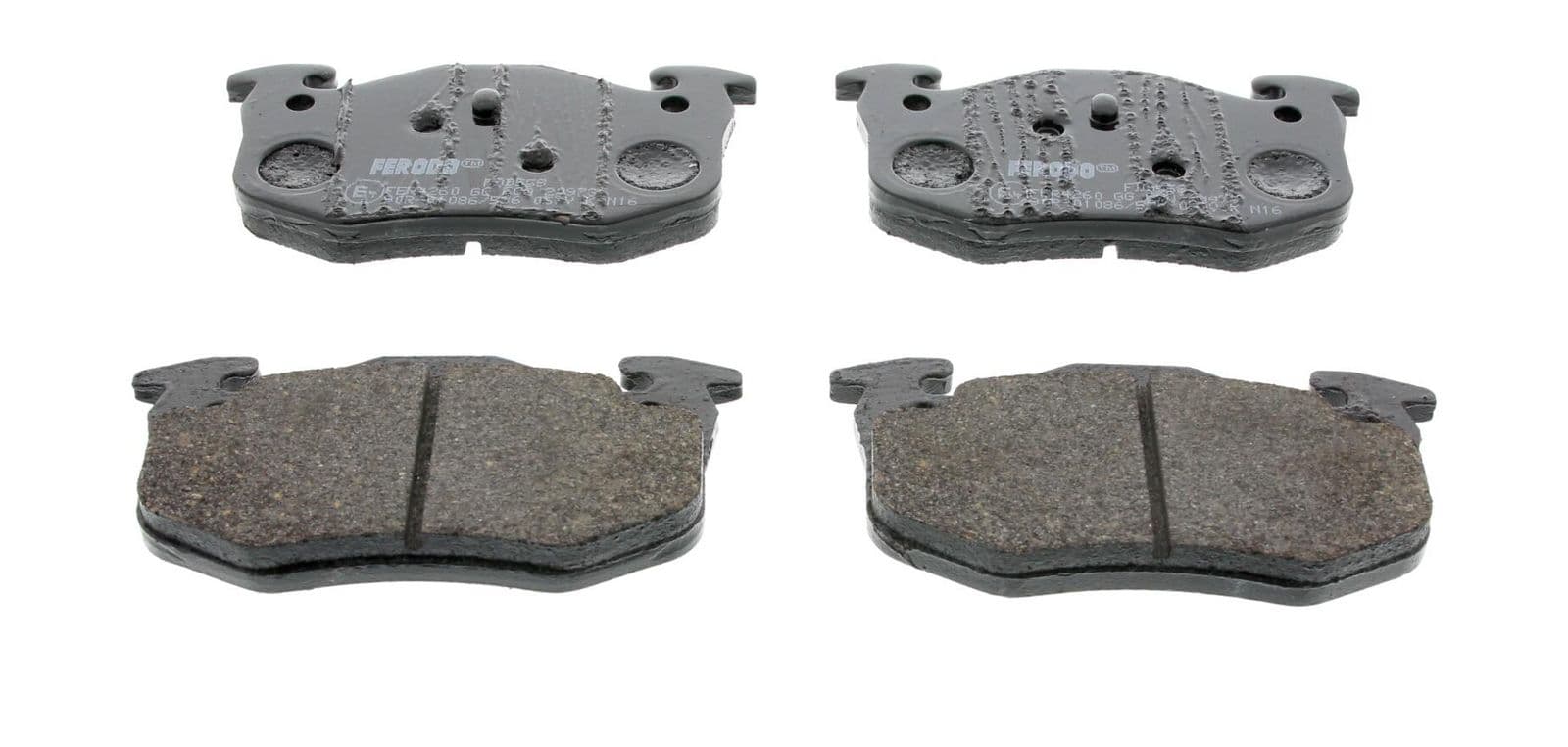 set placute frana,frana disc FERODO PREMIER ECO FRICTION FDB558
