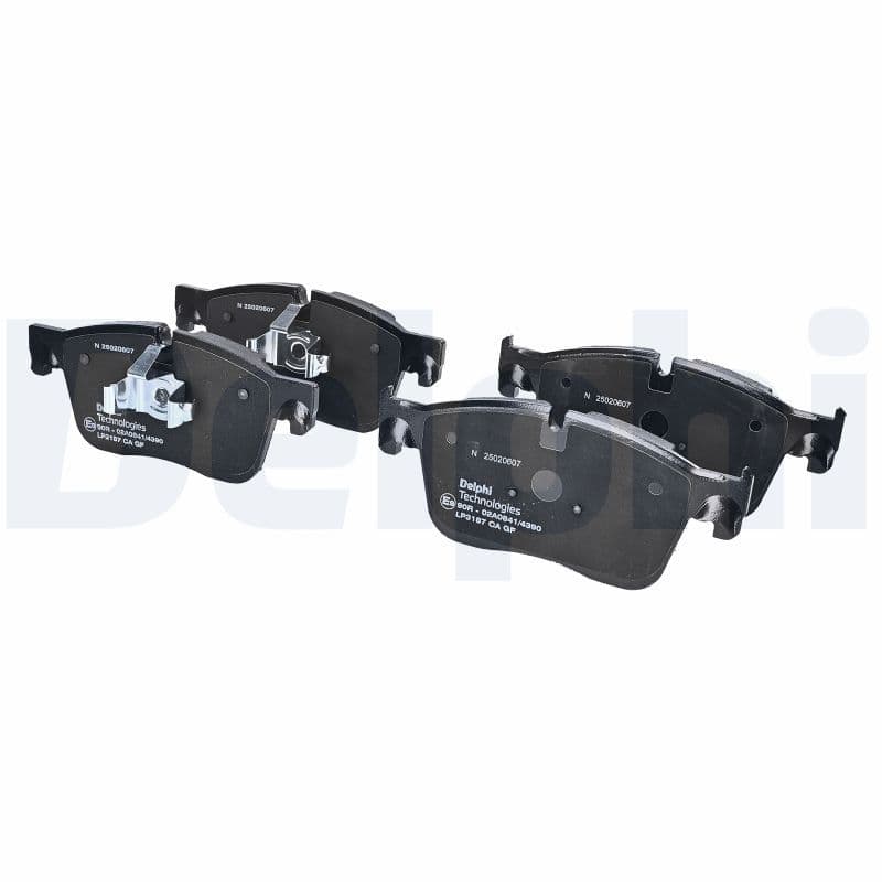 set placute frana,frana disc DELPHI LP3187