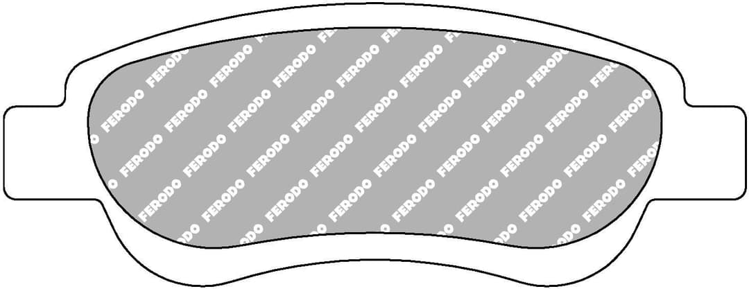 set placute frana,frana disc FERODO FCP1790H
