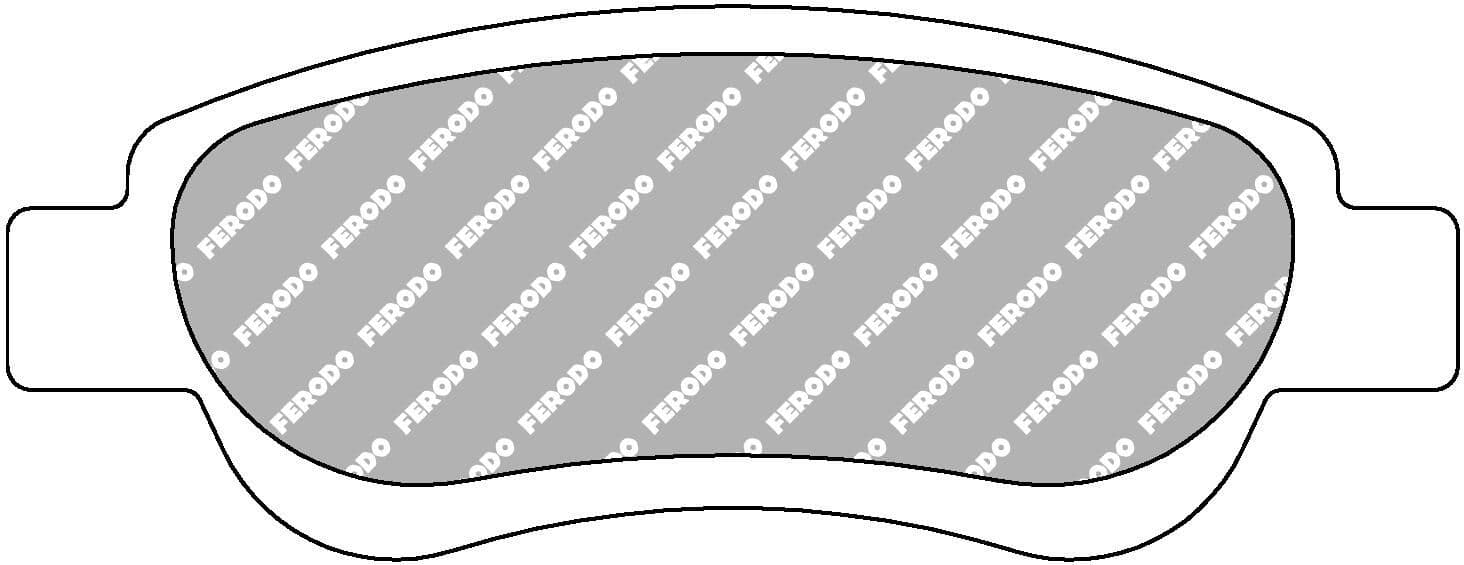 set placute frana,frana disc FERODO FCP1790H