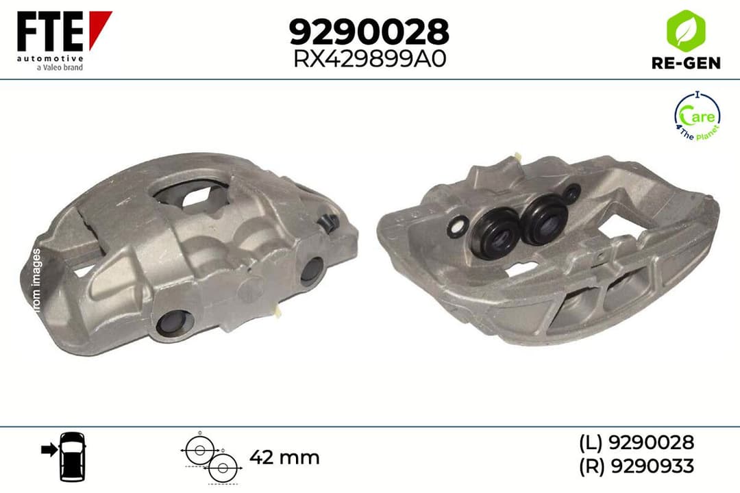 Etrier frana FTE 9290028