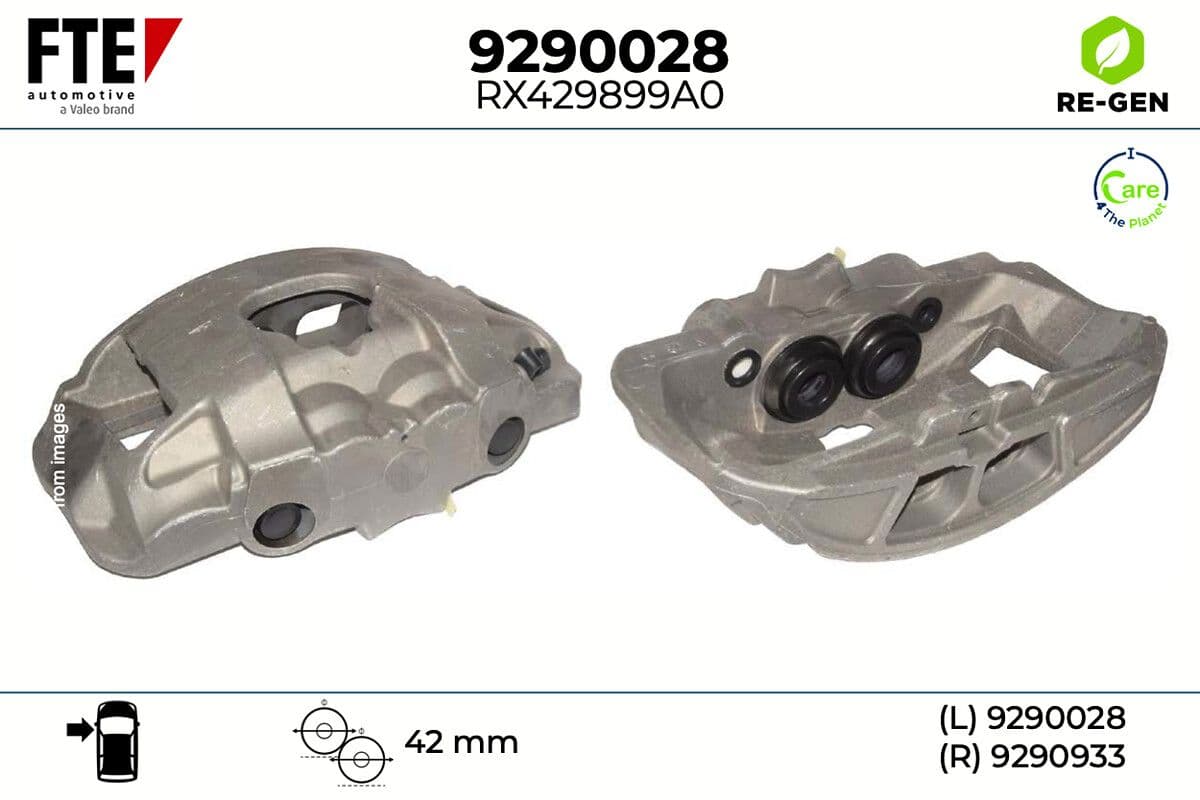 Etrier frana FTE 9290028