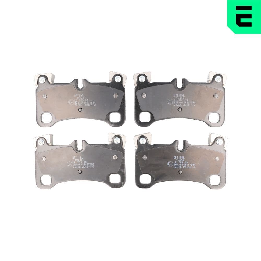 set placute frana,frana disc OPTIMAL BP-12444