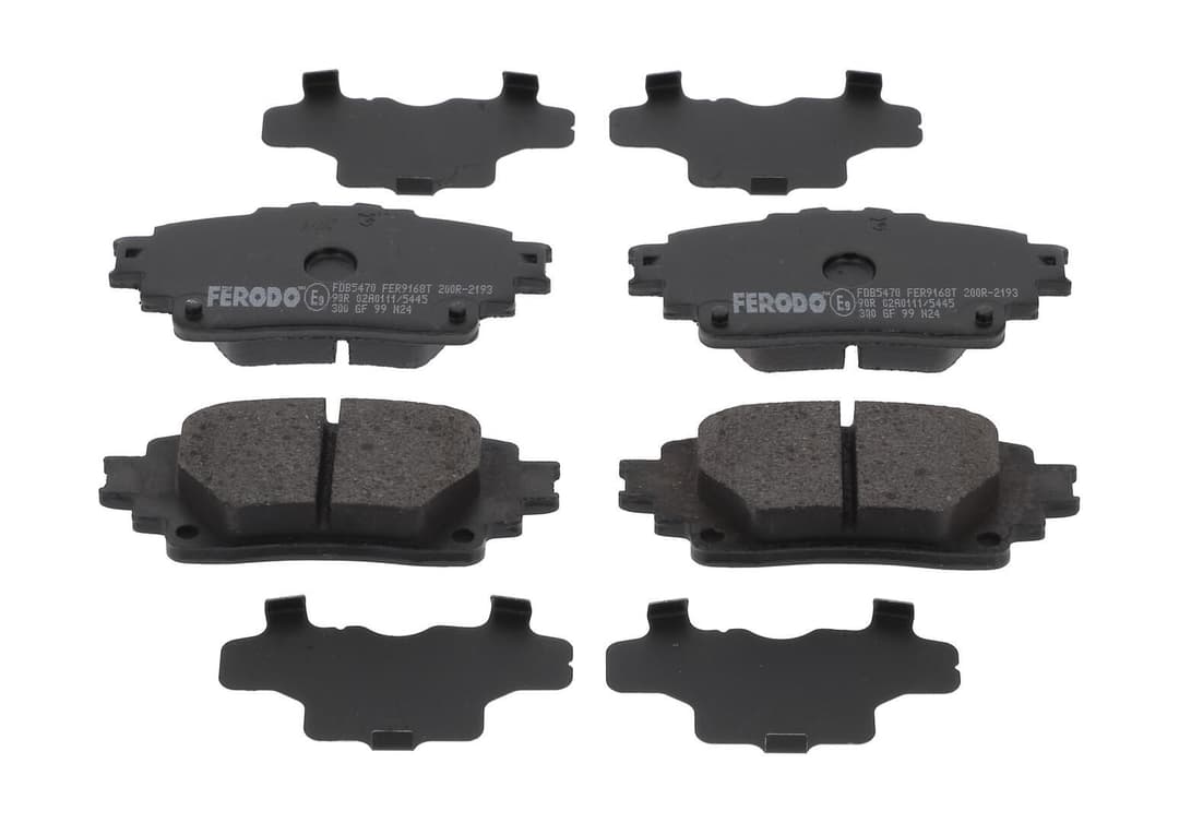 set placute frana,frana disc FERODO PREMIER ECO FRICTION FDB5470
