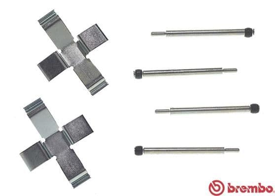 Set accesorii, placute frana BREMBO A 02 210