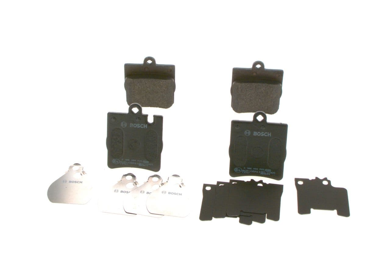 set placute frana,frana disc BOSCH 0 986 494 022