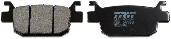 set placute frana,frana disc TRW Organic Allround MCB806