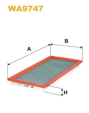 Filtru aer WIX FILTERS WA9747