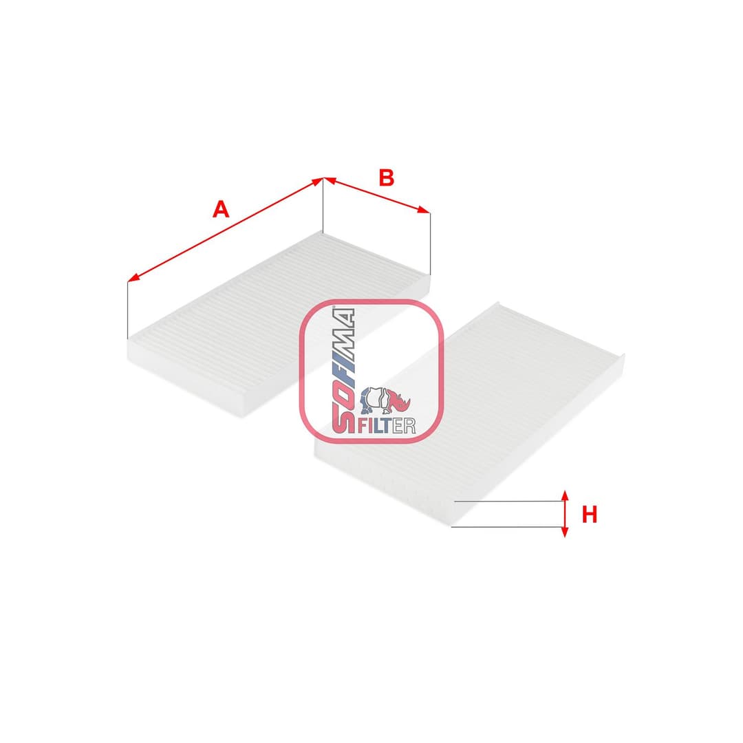 Filtru, aer habitaclu SOFIMA S 3259 C