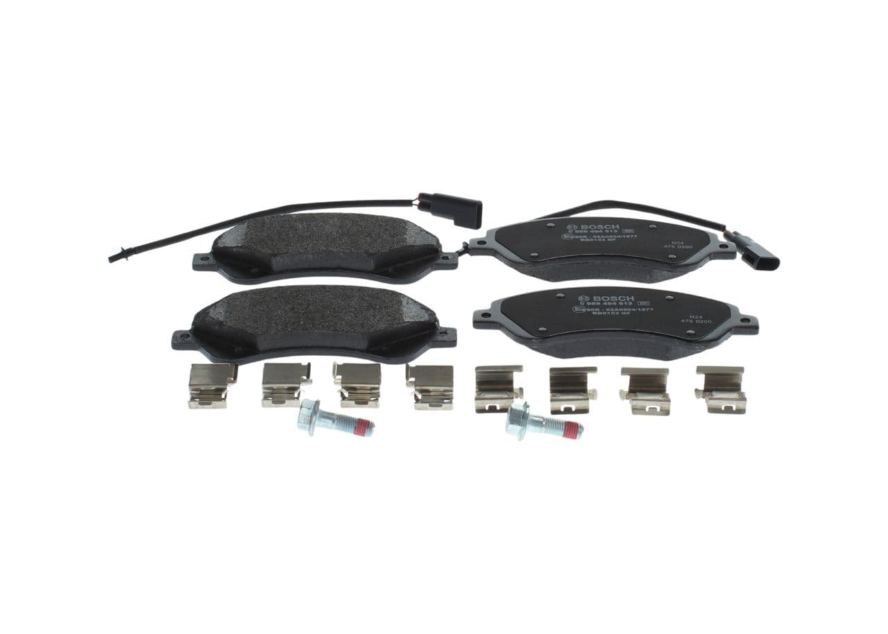 set placute frana,frana disc BOSCH 0 986 494 613