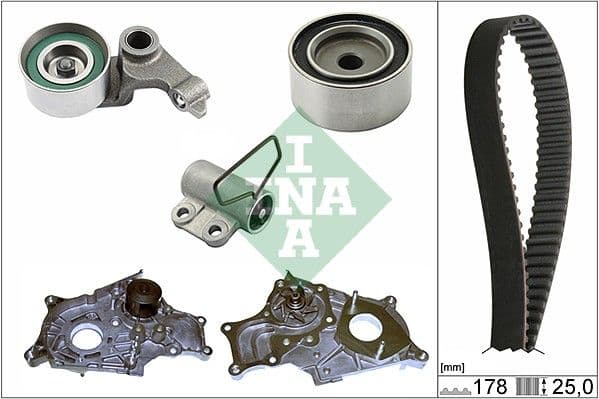 Set pompa apa + curea dintata Schaeffler INA 530 0543 31
