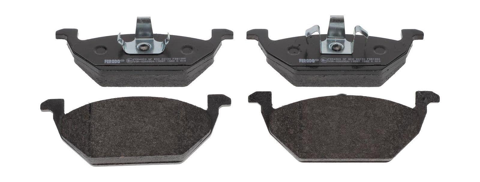 set placute frana,frana disc FERODO PREMIER ECO FRICTION FDB1094