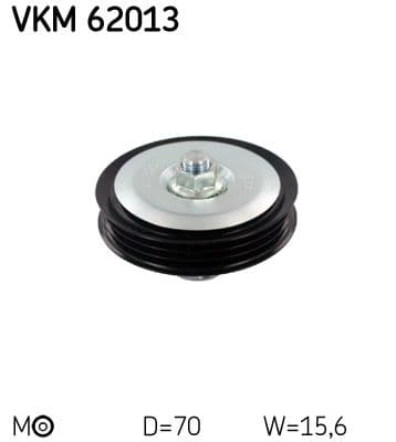 Intinzator curea, curea distributie SKF VKM 62013