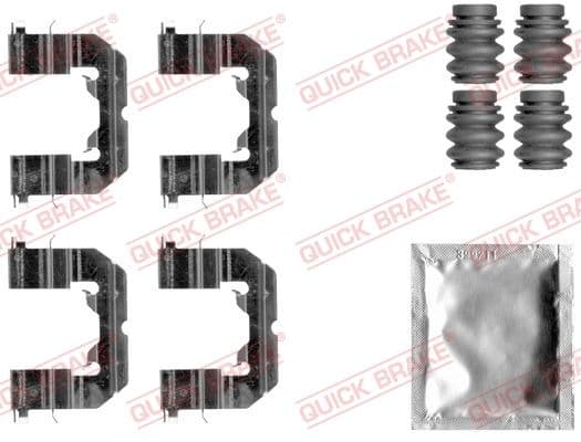 Set accesorii, placute frana QUICK BRAKE 109-1859