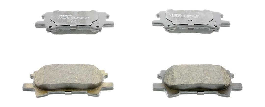 set placute frana,frana disc FERODO FDB1731