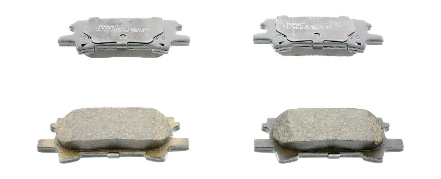 set placute frana,frana disc FERODO FDB1731