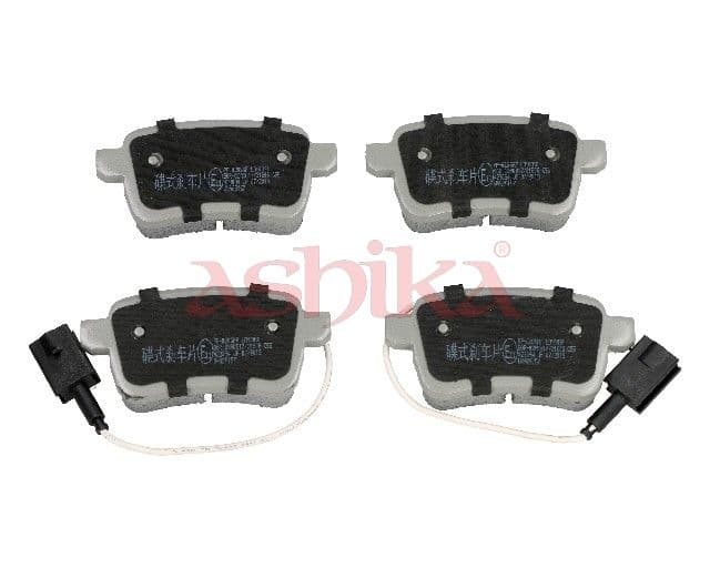 set placute frana,frana disc ASHIKA 51-00-0205