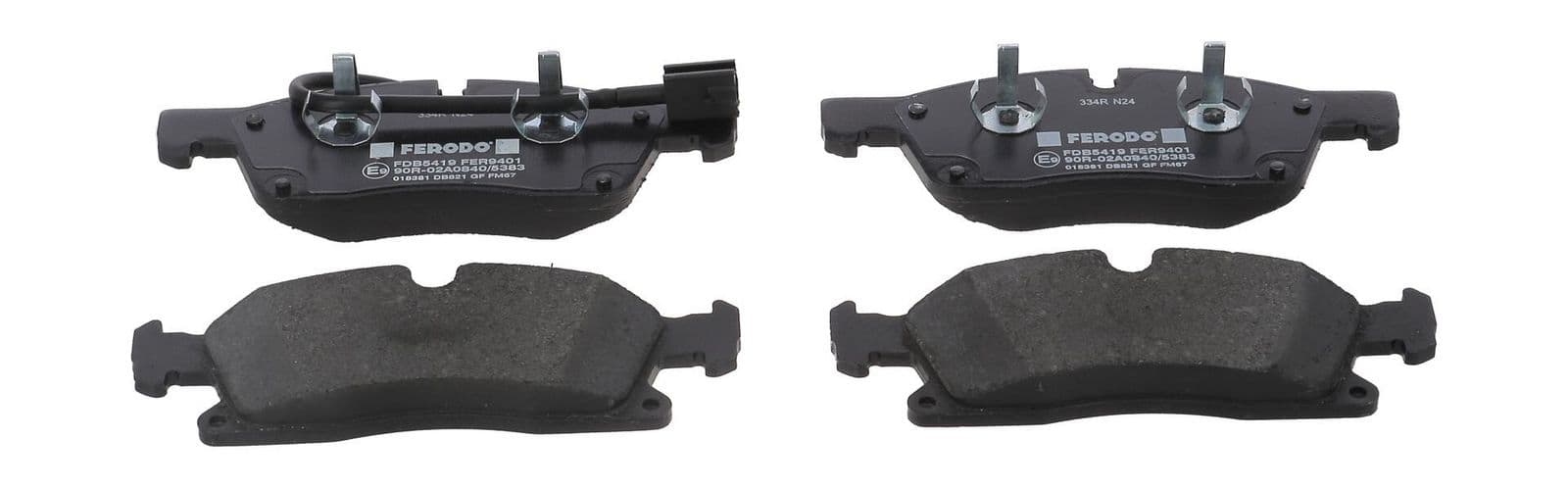 set placute frana,frana disc FERODO FDB5419