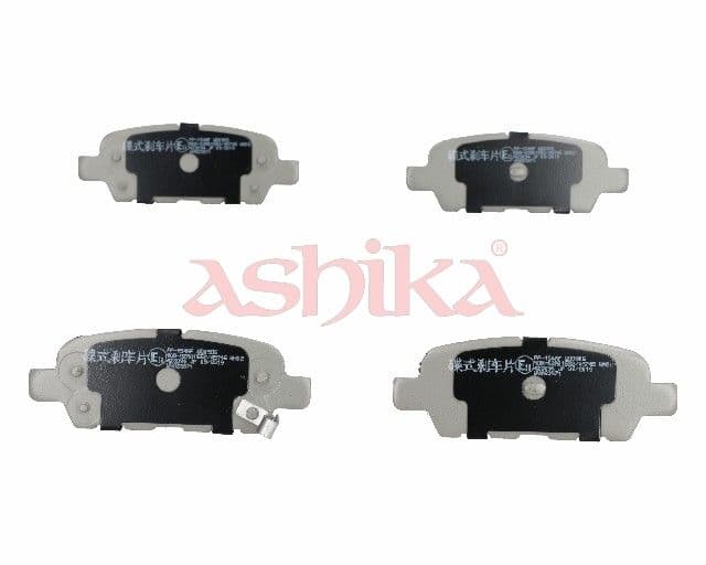 set placute frana,frana disc ASHIKA 51-01-154