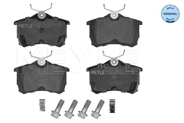 set placute frana,frana disc MEYLE -ORIGINAL: True to OE. 025 235 2714/W