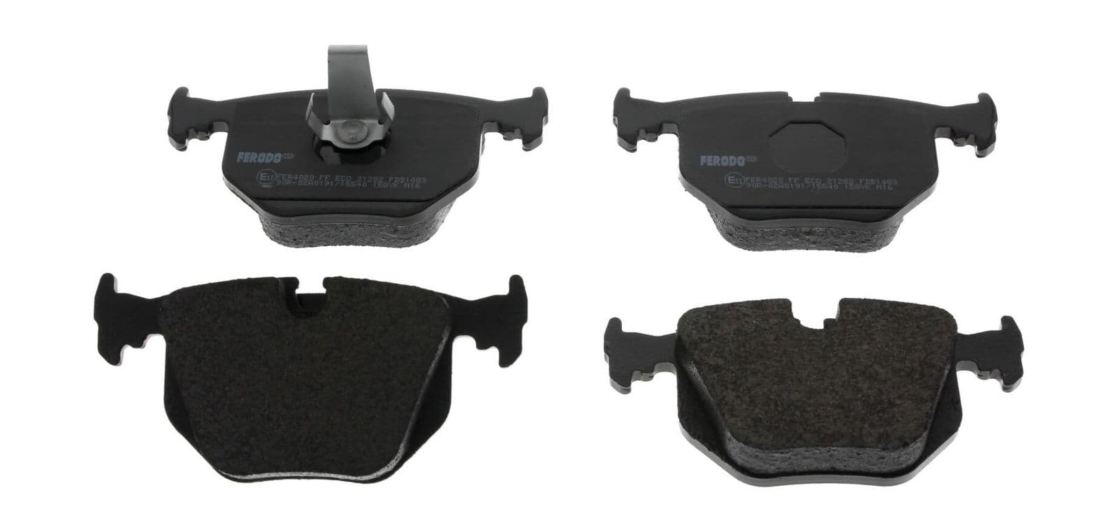 set placute frana,frana disc FERODO PREMIER ECO FRICTION FDB1483