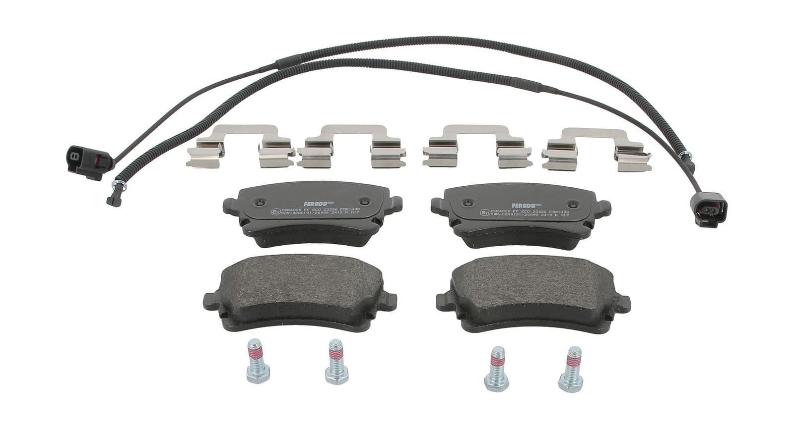 set placute frana,frana disc FERODO PREMIER ECO FRICTION FDB1408