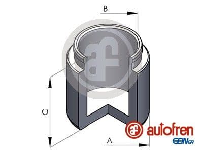 Piston, etrier frana AUTOFREN SEINSA D025128