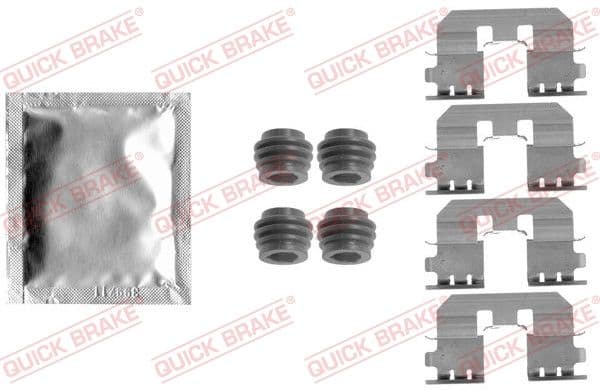 Set accesorii, placute frana QUICK BRAKE 109-1810