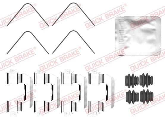 Set accesorii, placute frana QUICK BRAKE 109-0173