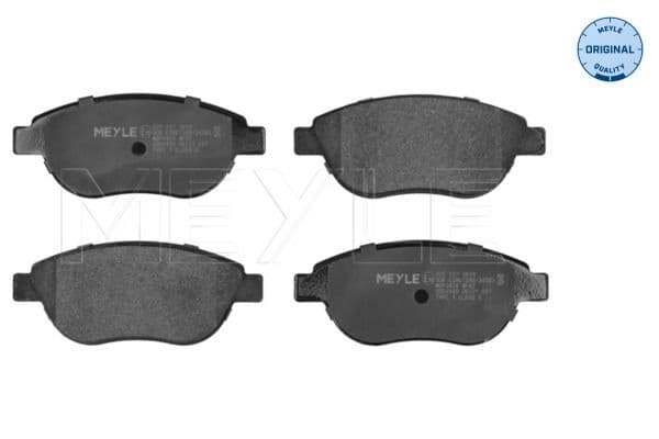 set placute frana,frana disc MEYLE -ORIGINAL: True to OE. 025 237 0819