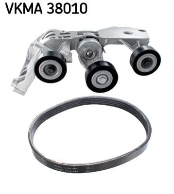 Set curea transmisie cu caneluri SKF VKMA 38010