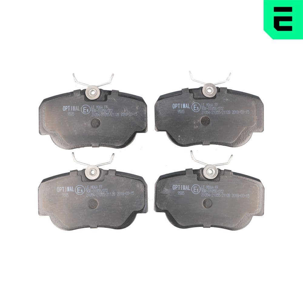 set placute frana,frana disc OPTIMAL BP-09585