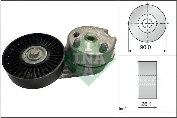 Intinzator curea, curea distributie Schaeffler INA 534 0668 10