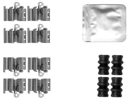 Set accesorii, placute frana TEXTAR 82561200