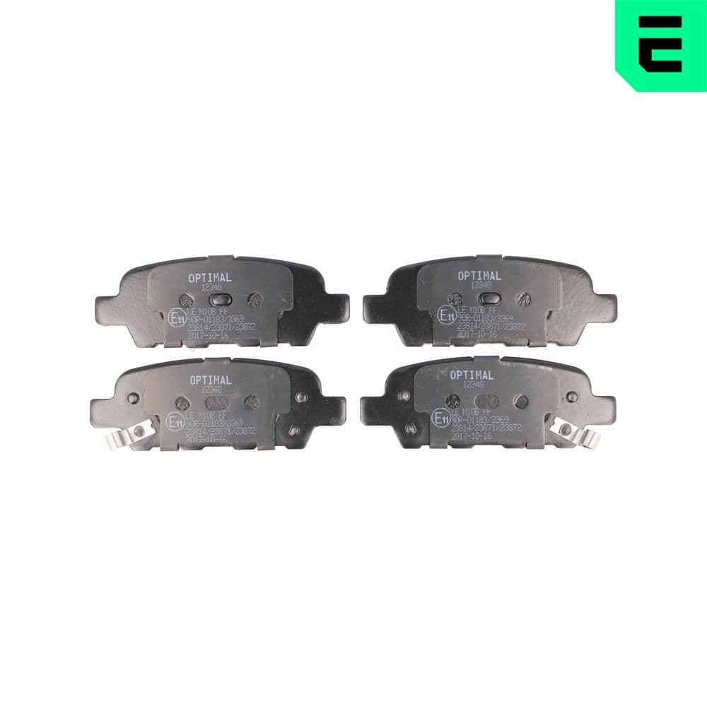 set placute frana,frana disc OPTIMAL BP-12348