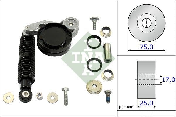 Set reparatie, brat tensionare curea trapezoidala Schaeffler INA 533 0118 10