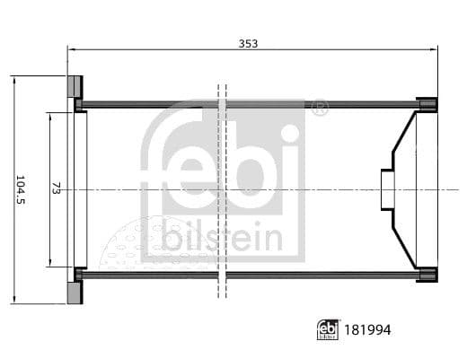 Filtru aer FEBI BILSTEIN 181994