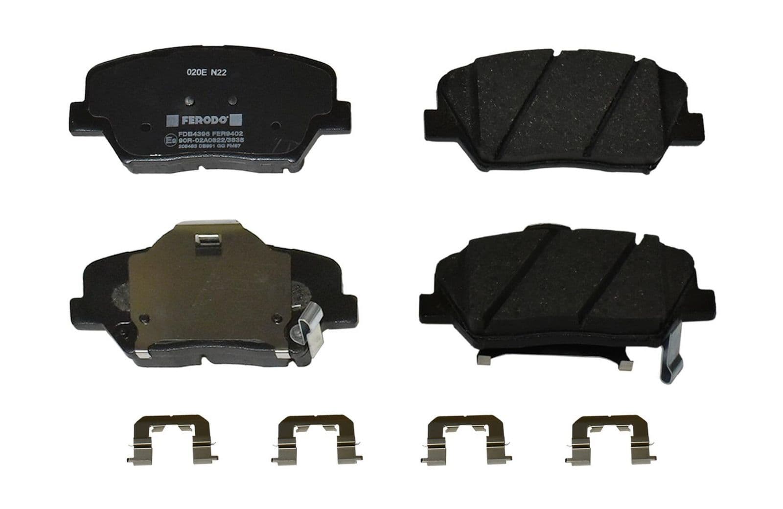 set placute frana,frana disc FERODO PREMIER FDB4396