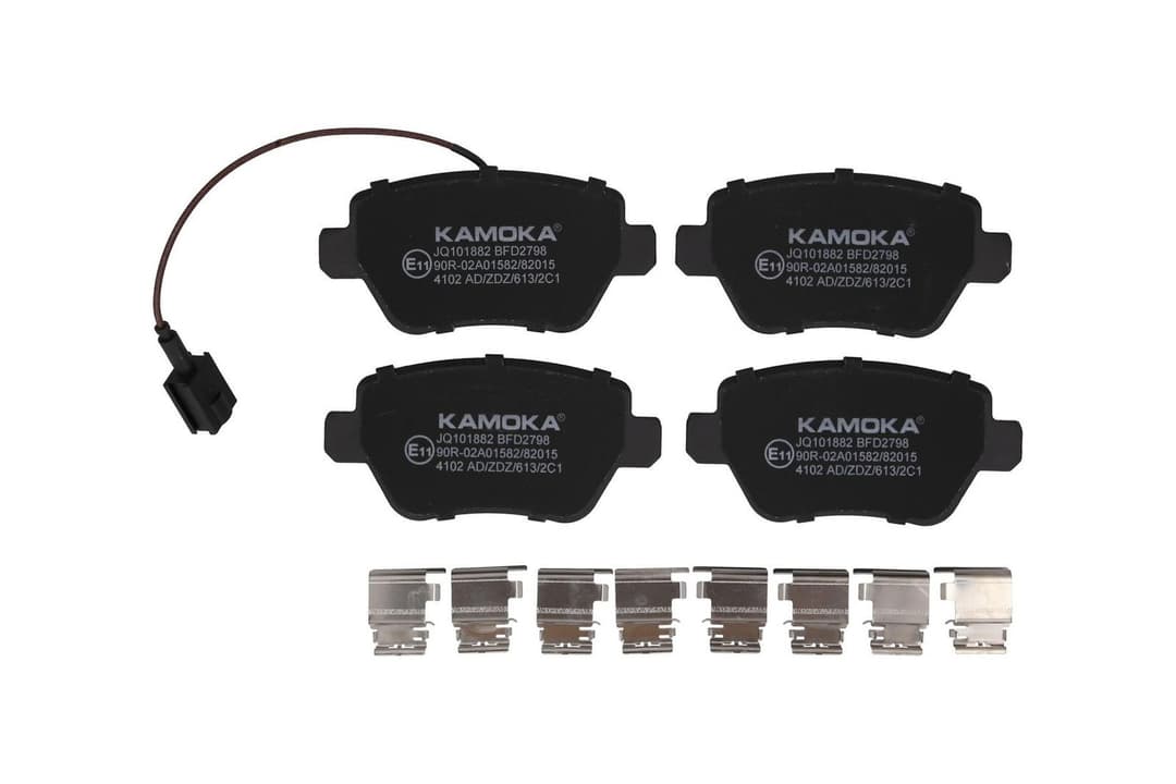 set placute frana,frana disc KAMOKA JQ101882