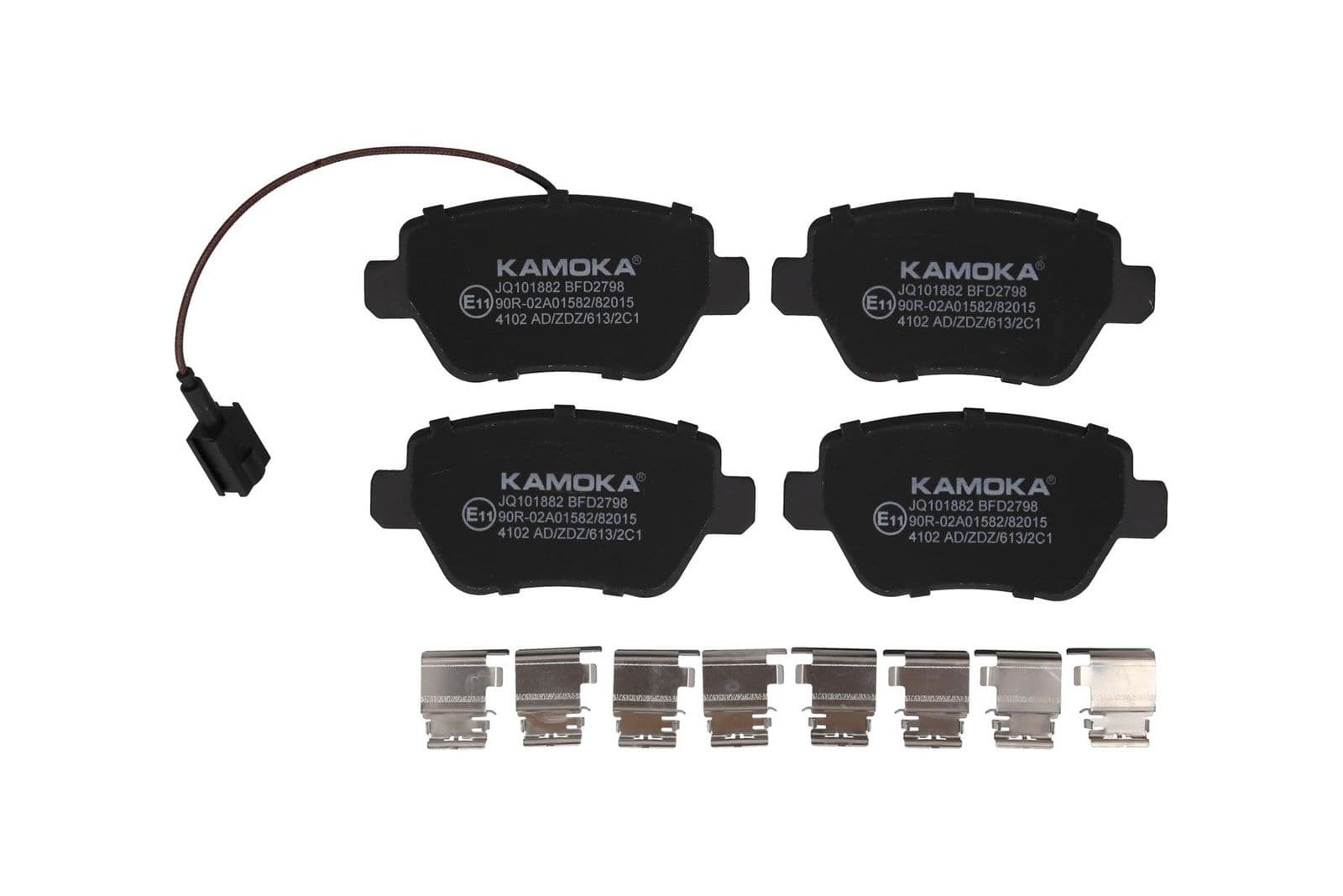 set placute frana,frana disc KAMOKA JQ101882