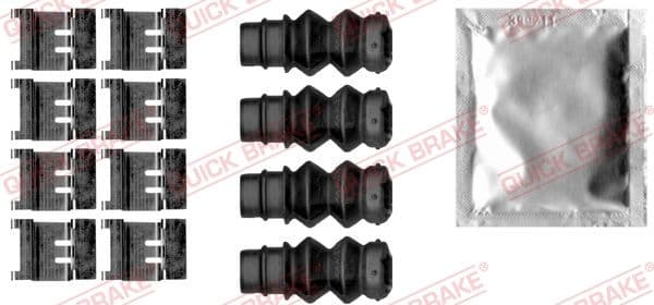 Set accesorii, placute frana QUICK BRAKE 109-1877