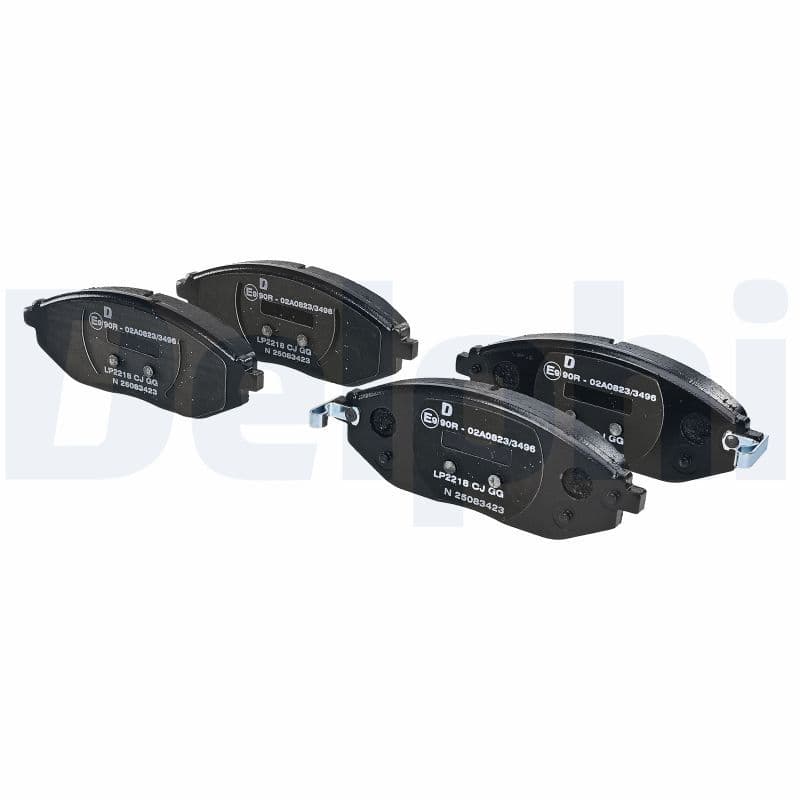 set placute frana,frana disc DELPHI LP2218