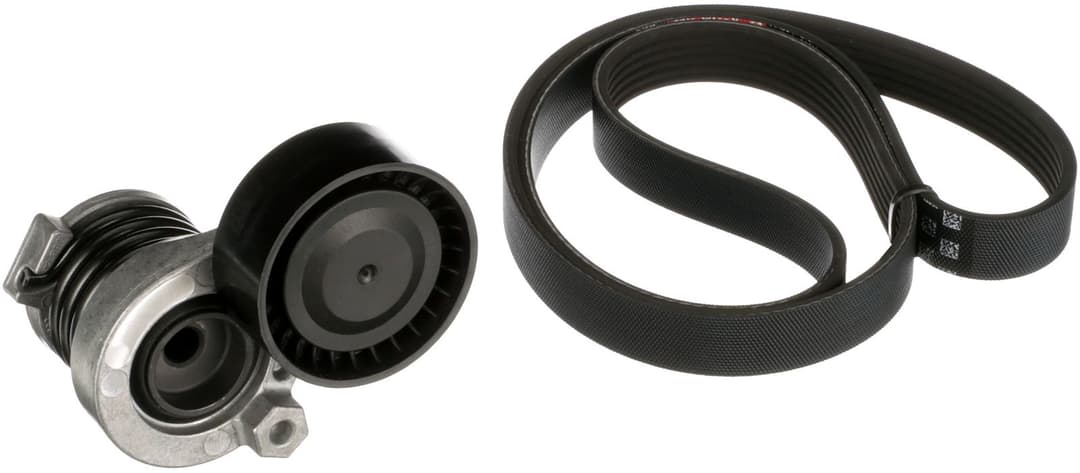 Set curea transmisie cu caneluri GATES Micro-V® K016PK1175