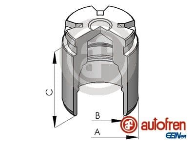 Piston, etrier frana AUTOFREN SEINSA D02578
