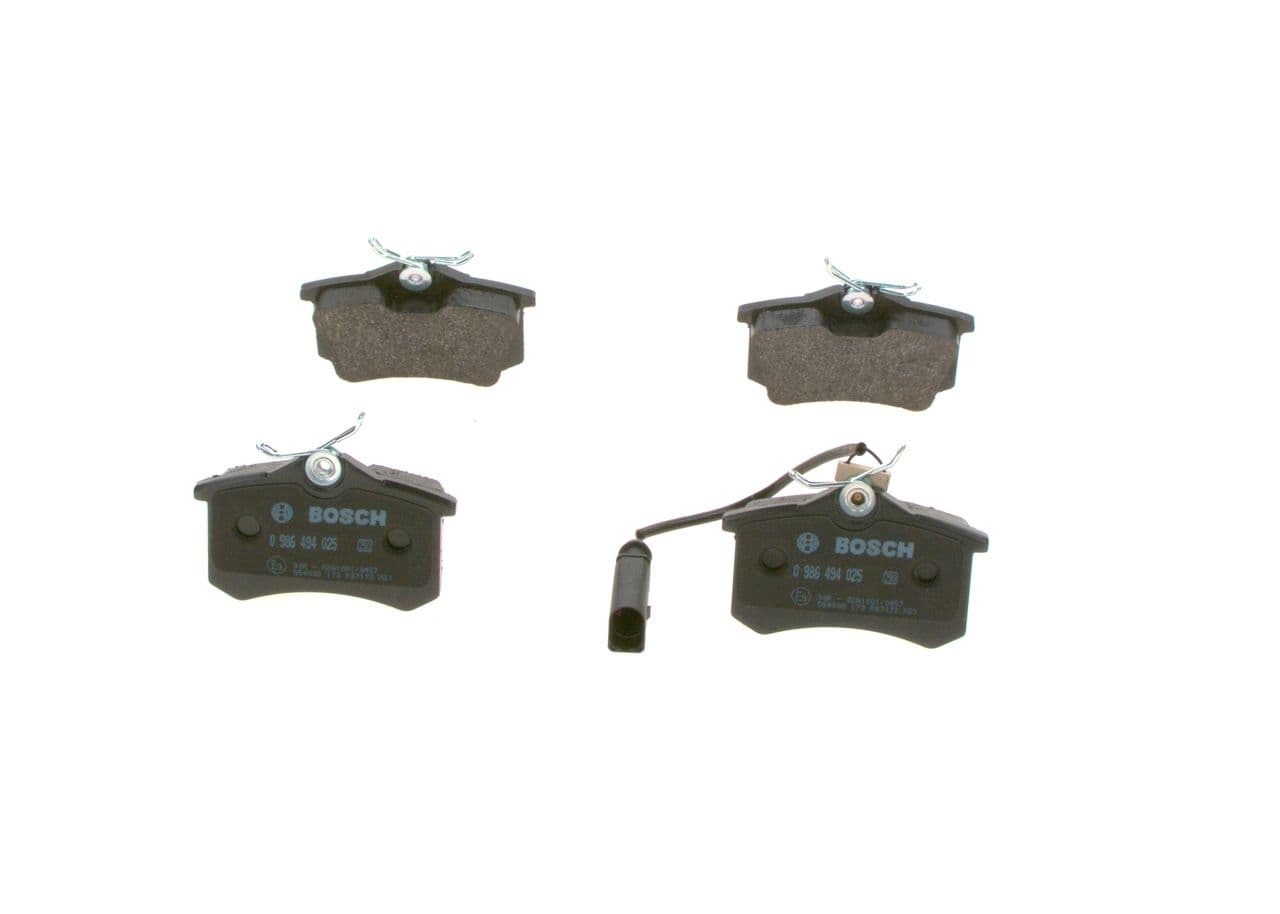 set placute frana,frana disc BOSCH 0 986 494 025