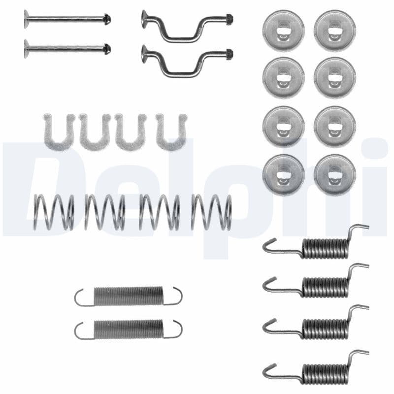 set accesorii, saboti frana parcare DELPHI LY1408