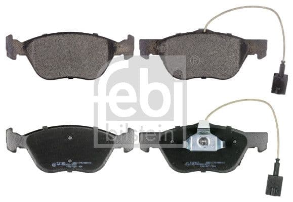 set placute frana,frana disc FEBI BILSTEIN 16849